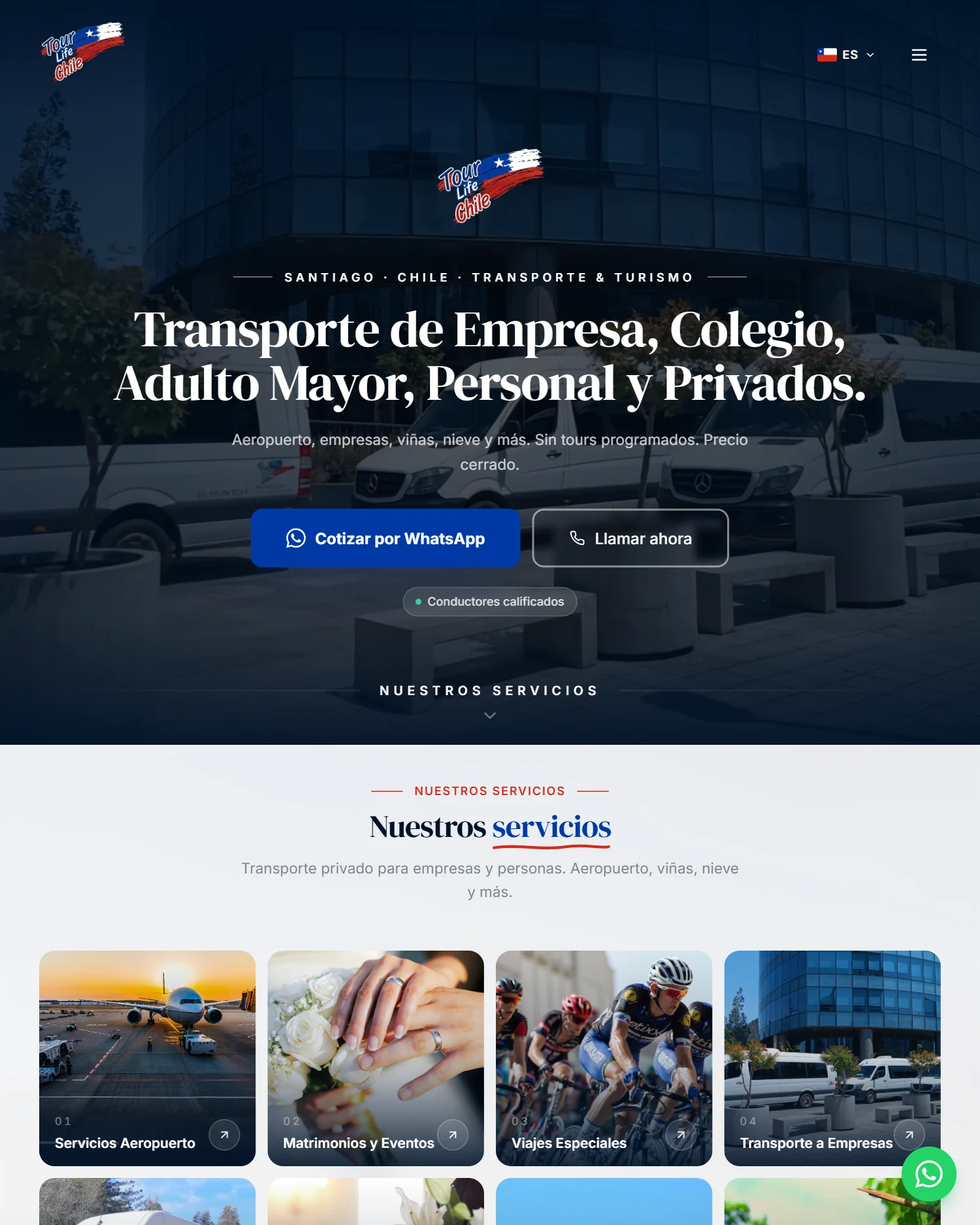 Landing pages